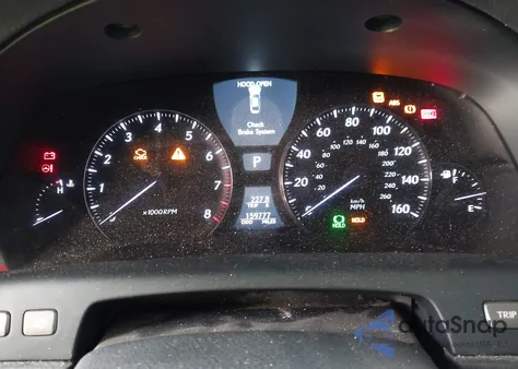 2008 Lexus Ls 460 из США, поврежденный, VIN JTHBL46F585074501